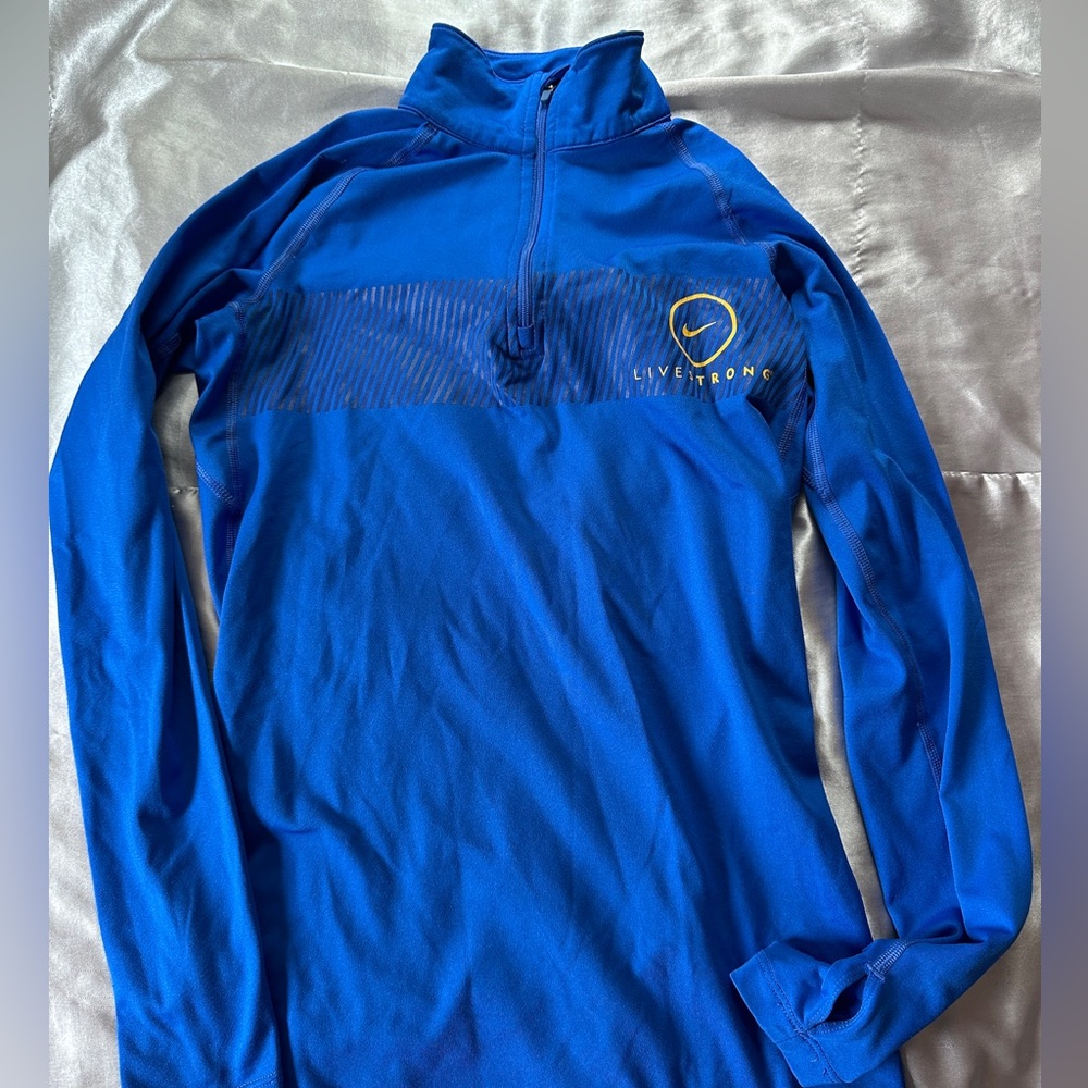 Nike Blue long sleeve Sweat shirt
